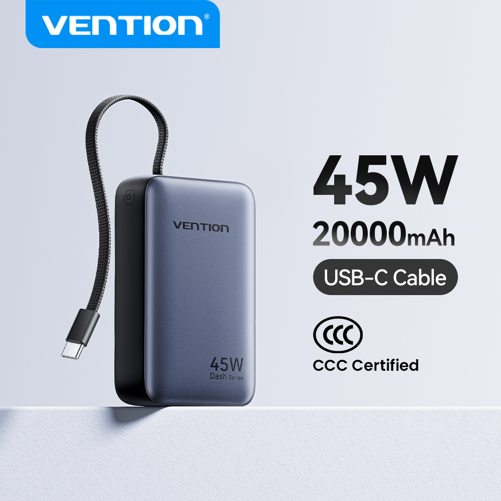 Vention CCC 45W 20000mAh 보조베터리 - Solar Emergency Charger 리뷰 및 가격