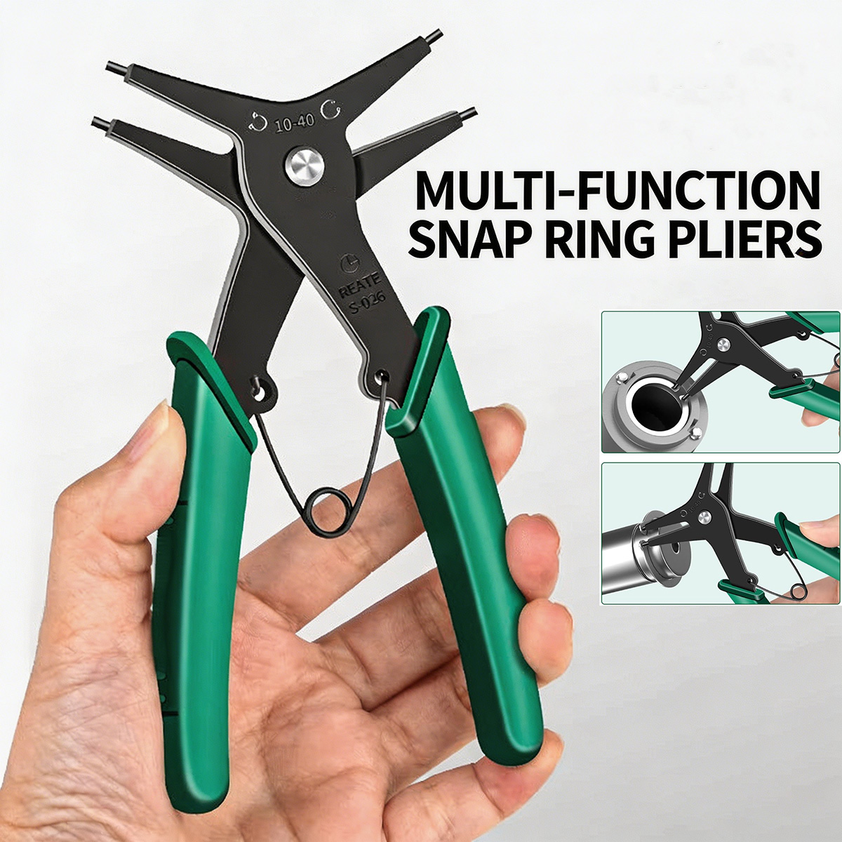내부 외부 서클립 플라이어 고탄소강 스냅 링 플라이어  - Multi Tool Plier 리뷰 및 가격